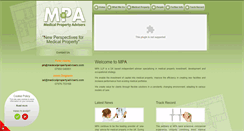 Desktop Screenshot of medicalpropertyadvisers.com